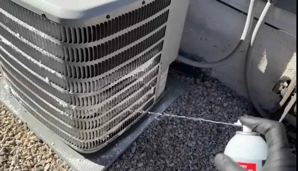 How to clean the ac condenser unit