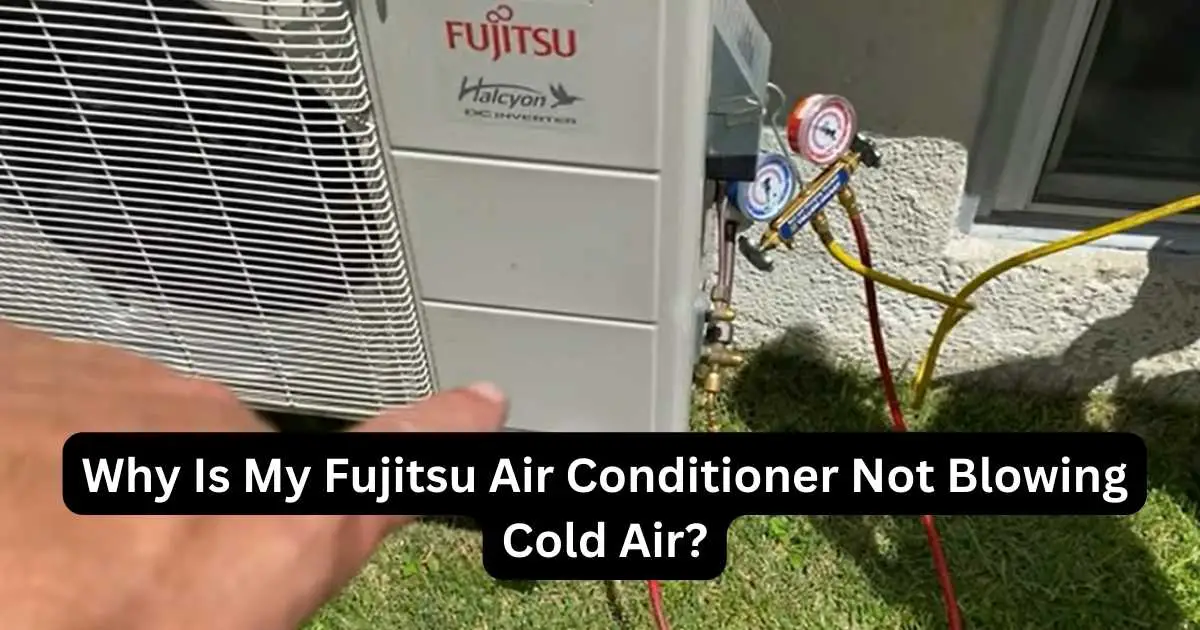 fujitsu mini split ac not cooling