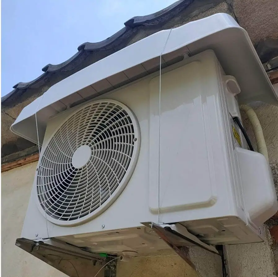 Roof for outside ac unit