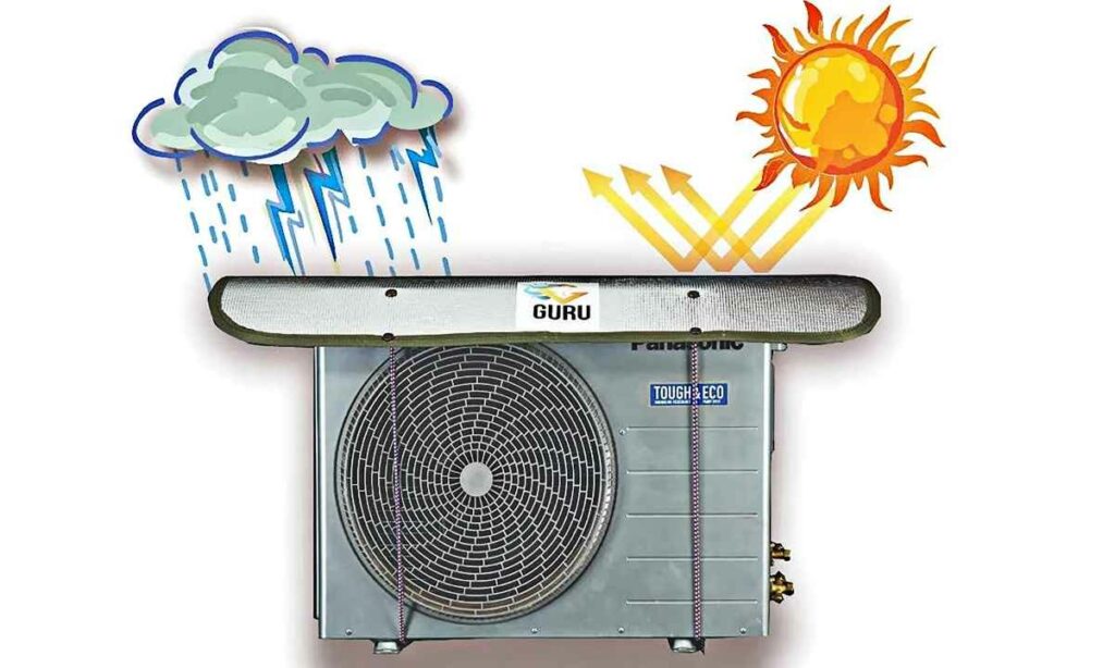 So, what can you do to protect your AC from rain damage