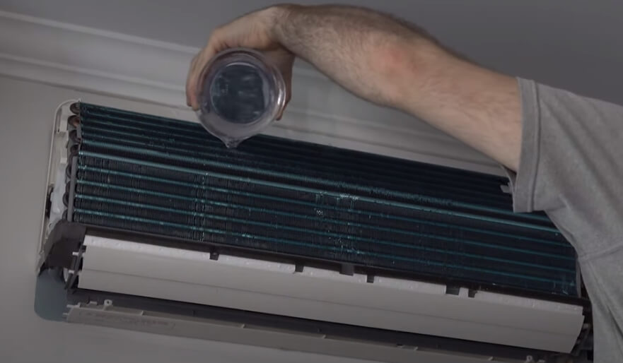 why is my split ac not dripping water outside