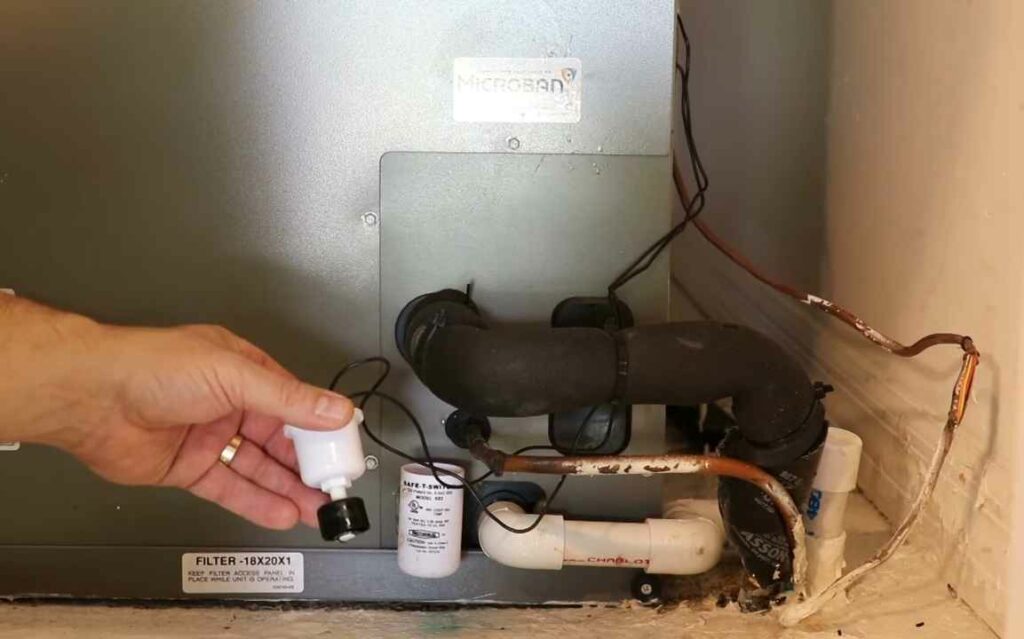 Air Conditioner Float Switch Reset