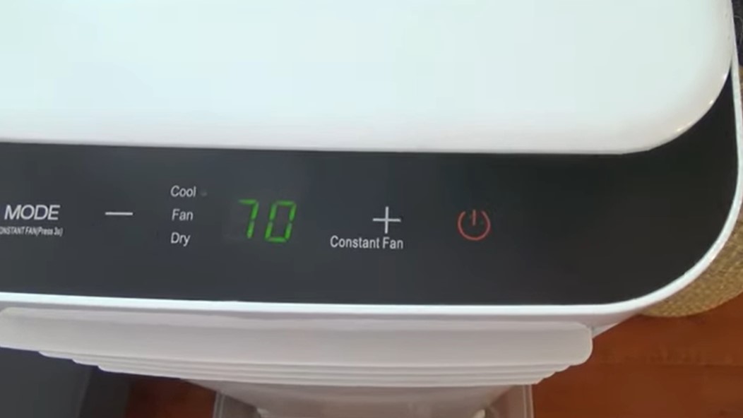 Arctic King Portable Air Conditioner Reset Button?