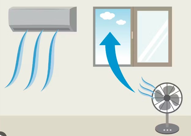 ventilation in air conditioned room