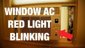 Honeywell Portable Air Conditioner Red Light Blinking!