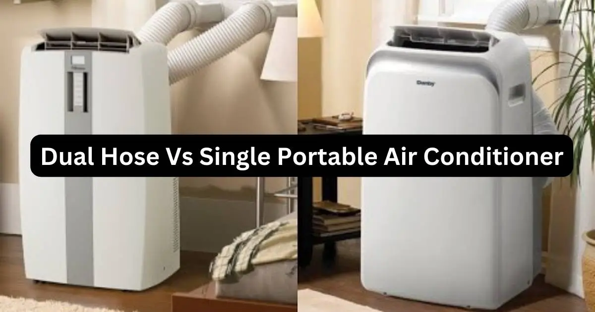 Dual Hose Vs Single Hose Portable Air Conditioner smartacsolutions.com