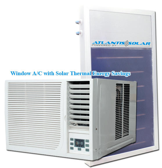 Solar Powered Air Conditioner Window Unit