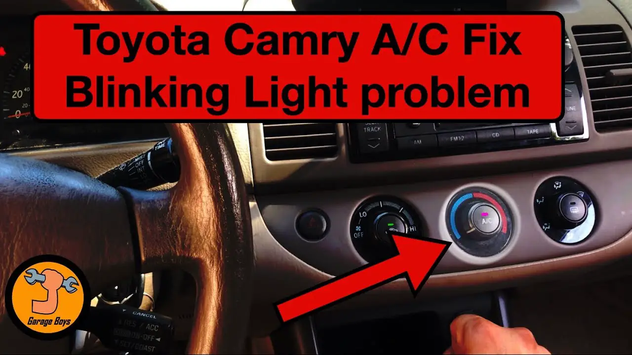 Why Is My Air Conditioner Light Blinking In My Car?