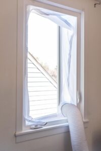 Plexiglass Casement Window Air Conditioner