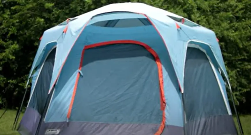 How to seal the tent for AC
