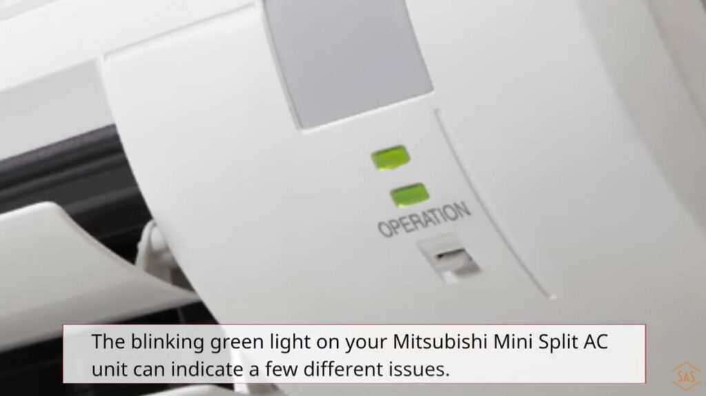 Mitsubishi Electric Air Conditioner Blinking Green Light: Troubleshooting Guide to Fixing the Issue