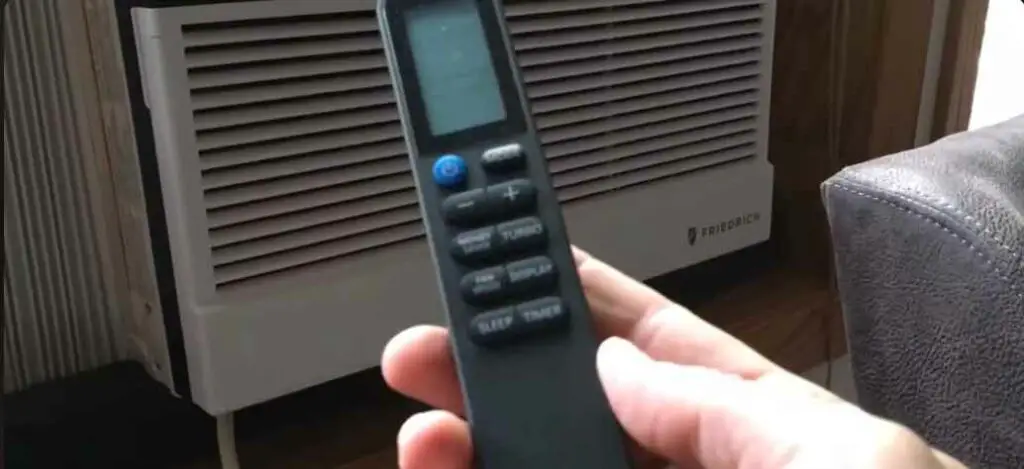 Friedrich Air Conditioner Remote Control Symbols