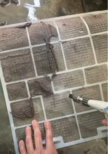 Can You Clean an AC Filter With Water