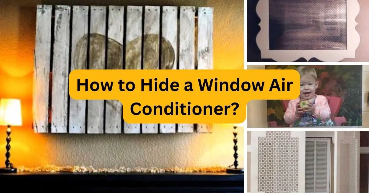 How To Hide A Window Air Conditioner Camouflaged Comfort Smart AC   Creative Ways To Hide Window Air Conditioner 