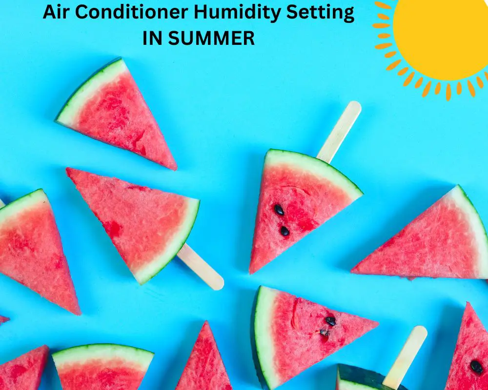Air Conditioner Humidity Setting IN SUMMER 1