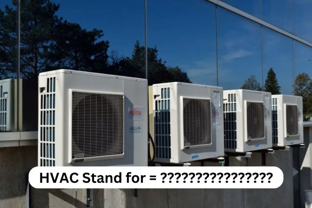 HVAC Stand for