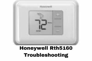 Honeywell Rth5160 Troubleshooting