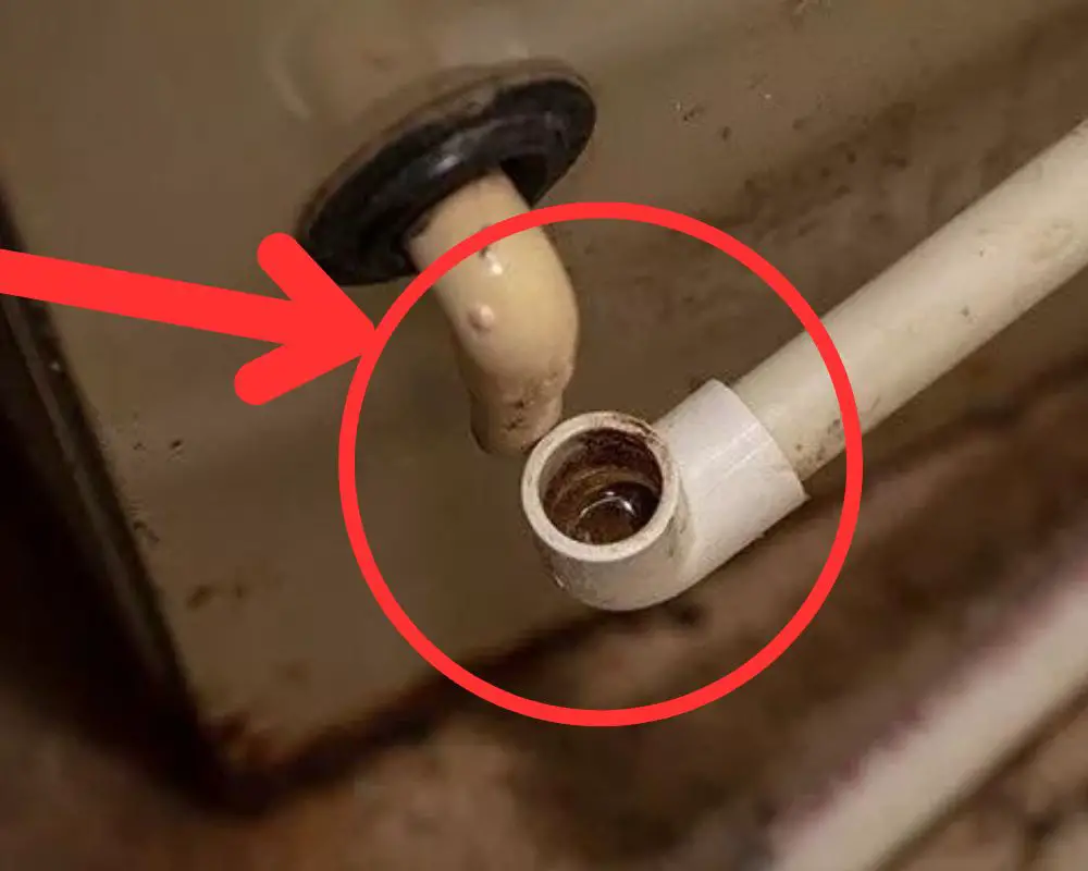 What happens if condensate drain is clogged?