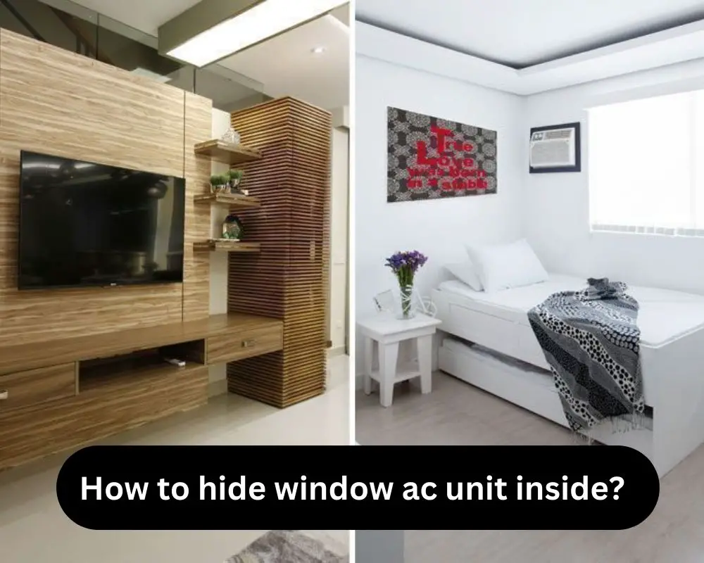 How To Hide A Window Air Conditioner Camouflaged Comfort Smart AC   How To Hide Window Ac Unit Inside 