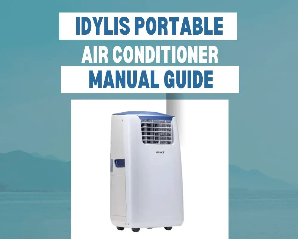 idylis portable air conditioner manual guide