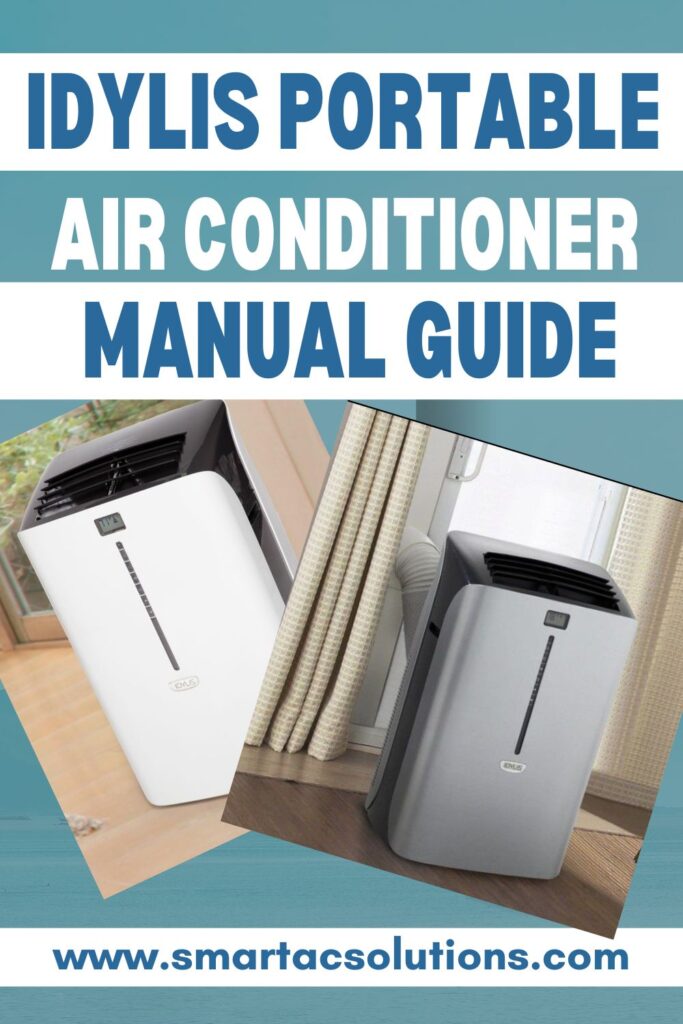 Idylis Portable Air Conditioner Manual PDF
