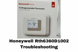 Honeywell Rth6360D1002 Troubleshooting
