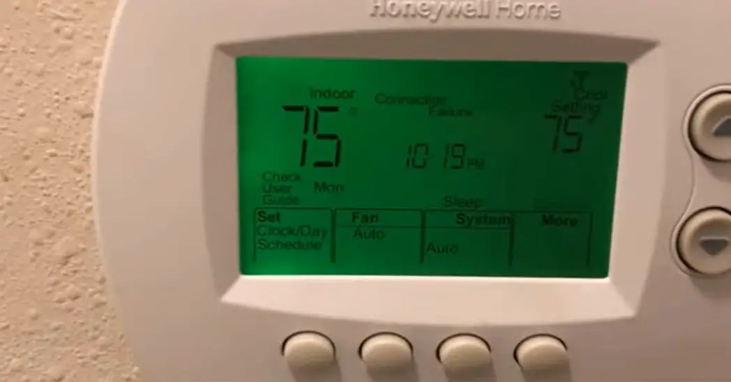 Honeywell Thermostat Says Connection Failure Explore 8 Reasons   Honeywell Thermostat Says Connection Failure 