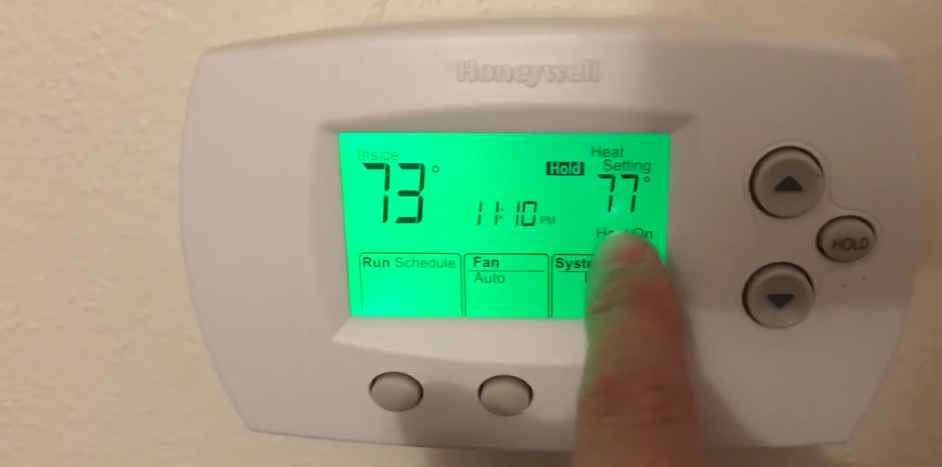 Honeywell thermostat heat not working