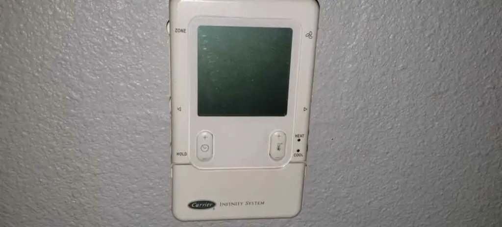 Carrier Infinity Thermostat Troubleshooting