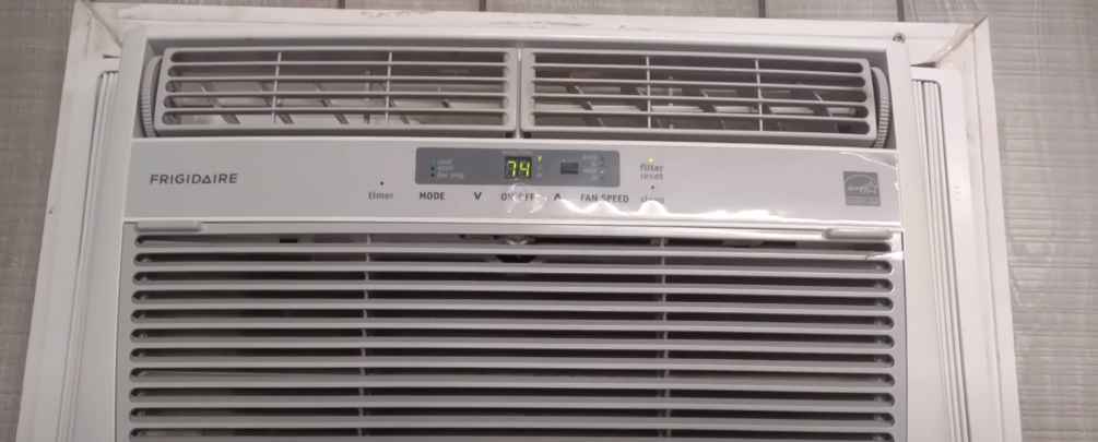 Frigidaire window air conditioner reset button location