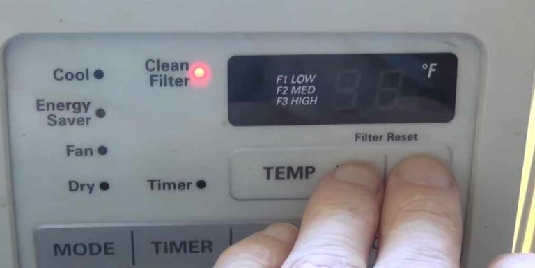 How To Reset Clean Filter Light On Lg Ac?
