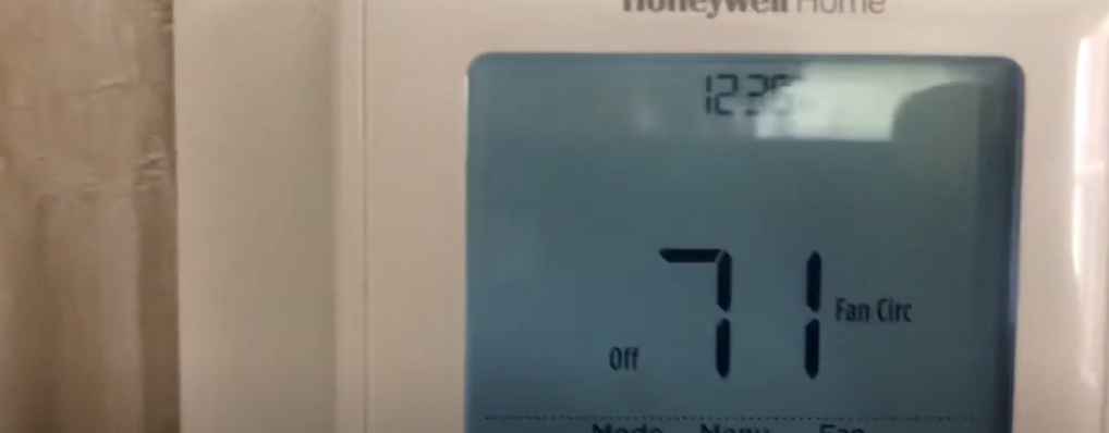 How to Turn off the Circulate Setting on the Thermostat