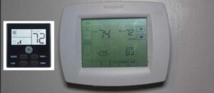 How to fix flashing snowflake on thermostat