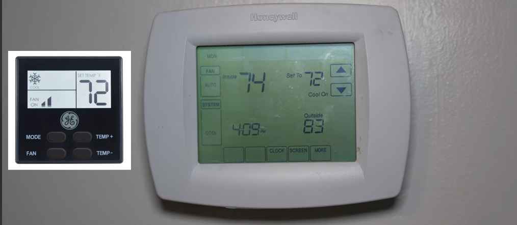 How to fix flashing snowflake on thermostat?