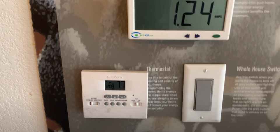 How to set a Braeburn thermostat 2200nc
