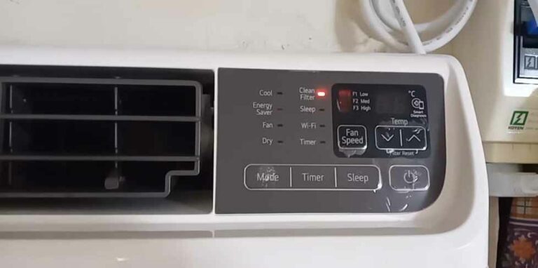 How To Reset Clean Filter Light On Lg Ac?
