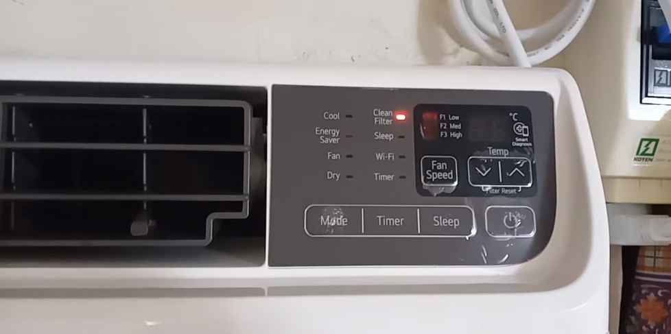 How to turn off clean filter light on lg air conditioner