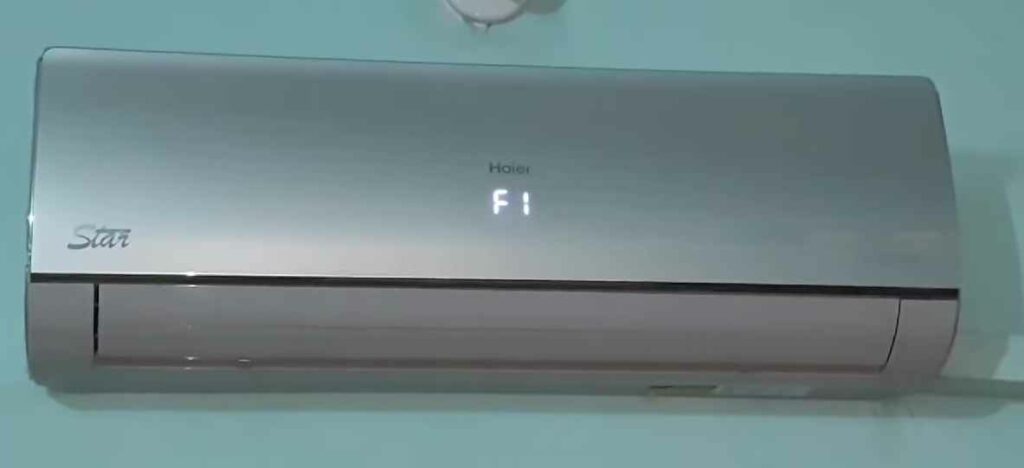 The Haier air conditioner control panel not working