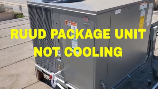 Ruud Air Conditioner is Not Cooling